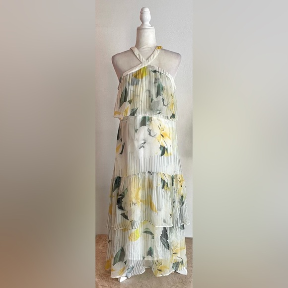 BY ANTHROPOLOGIE Garden Party Floral Tiered Dress - Picture 5 of 12